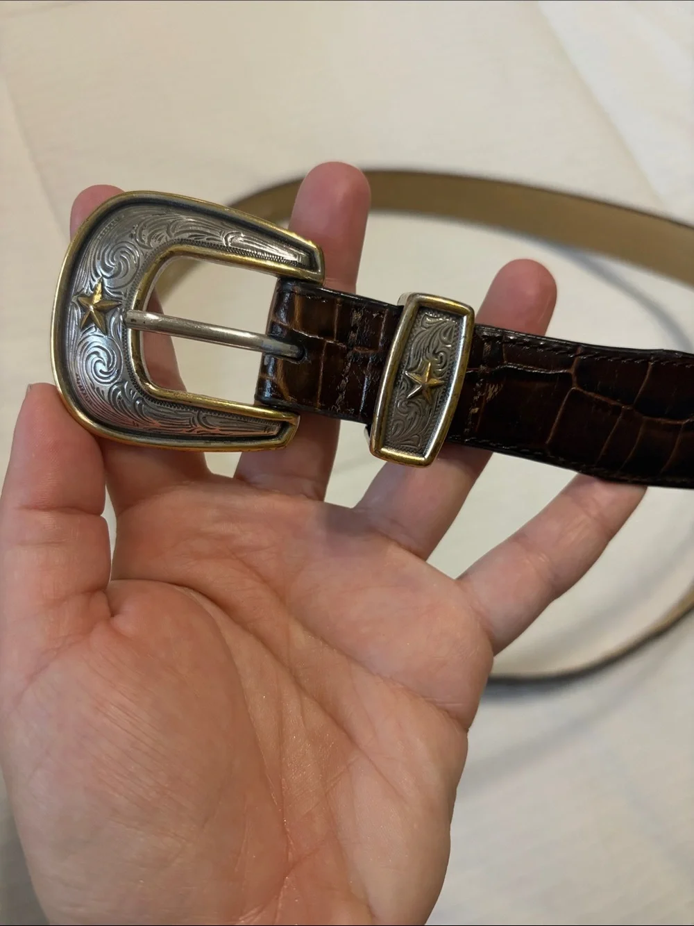 Vintage Belt Master by Sherman Leather Belt Star